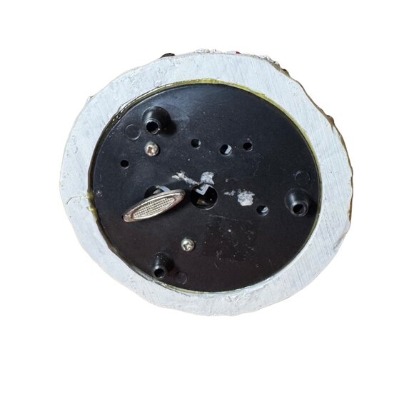 Santa Claus Christmas Music Box Plays We Wish You a Merry Christmas Vintage - Picture 5 of 6